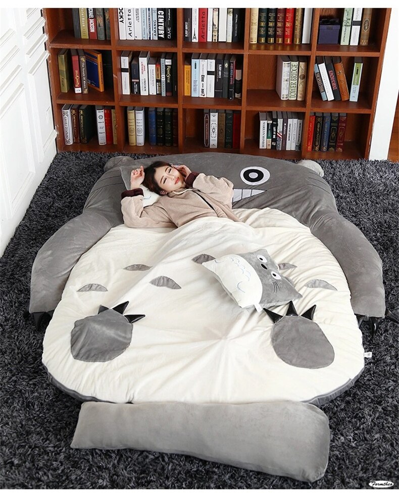 Cute Double Bed Cartoon Beanbag Sofa Bed - Image 4