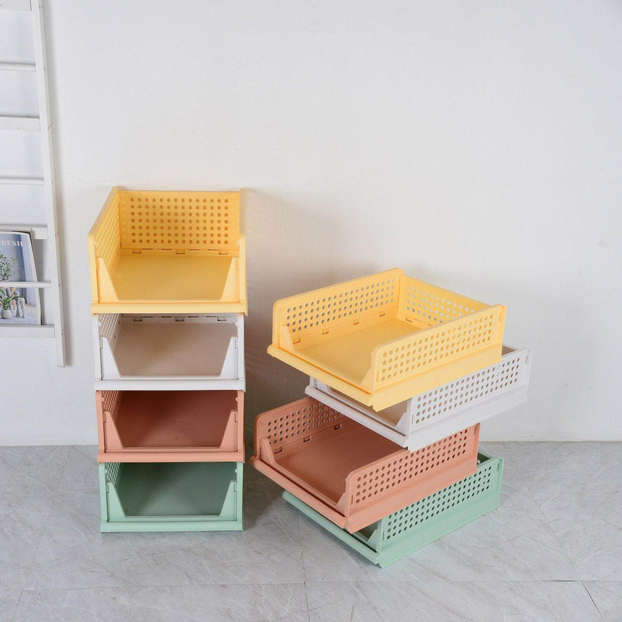 Foldable Multilayer Wardrobe Clothes Organizer Box - Image 10