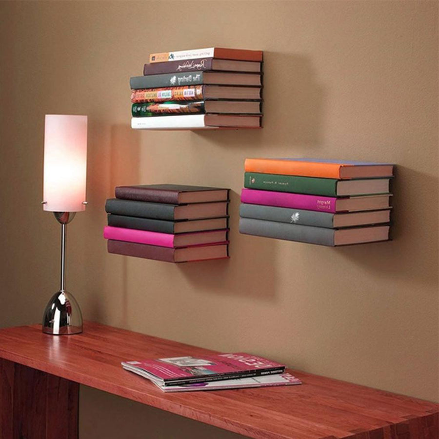 2pcs Hidden Wall Mounted Shelf Bracket - Image 0