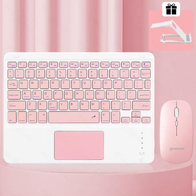 Bluetooth Mini Thin Keyboard Mouse Set - Image 11
