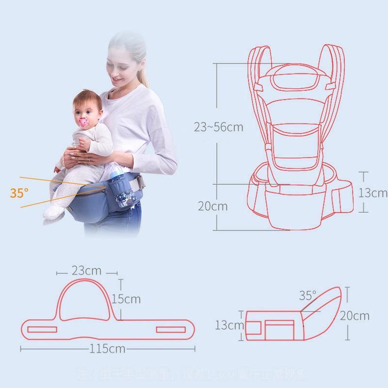 Travel Ergonomic Shoulder Backpack Baby Carrier - Image 10