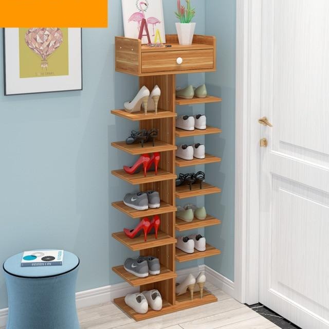 Multi-Layer Simple Space Saving Shoe Rack Shelf - Image 11
