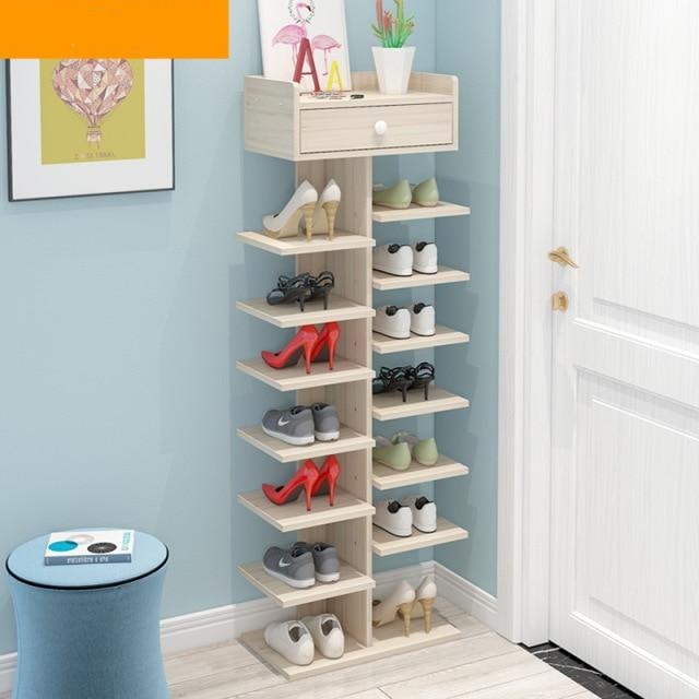 Multi-Layer Simple Space Saving Shoe Rack Shelf - Image 14