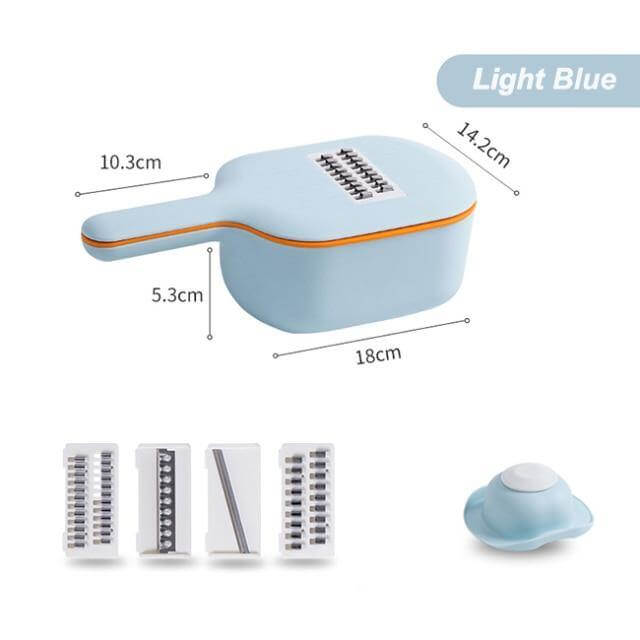 Pastel Multifunctional Easy Storage Grater - Image 9