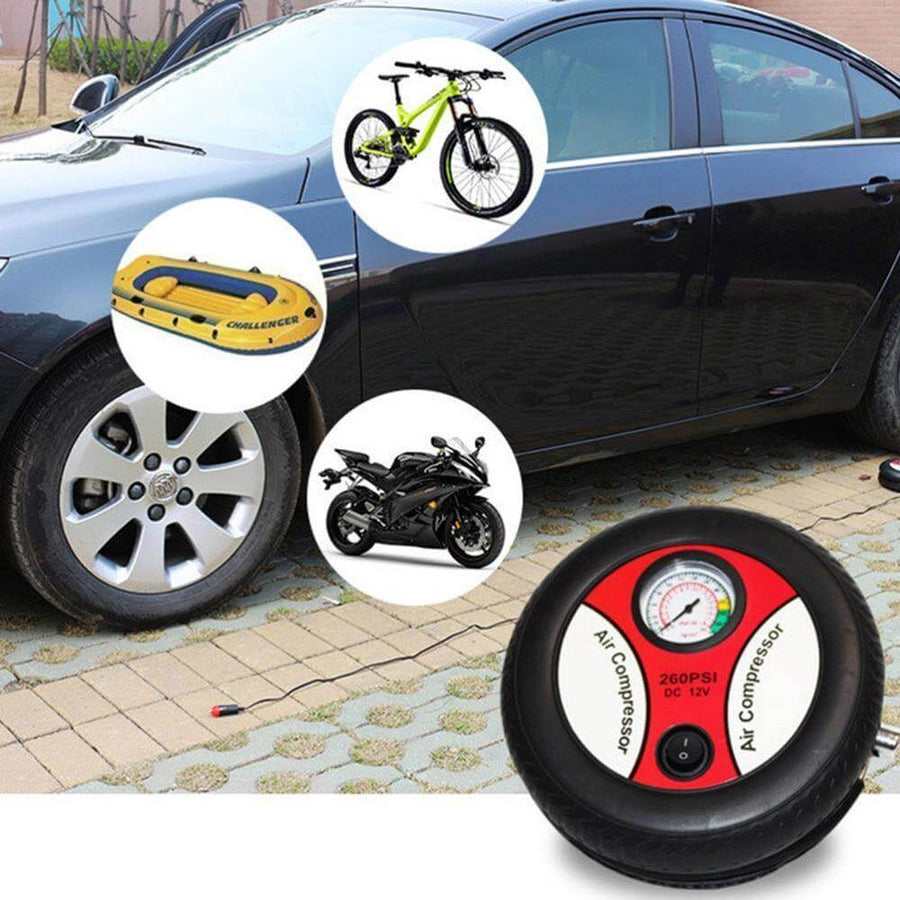 Portable Car Tire Air Compressor Machine - Image 3