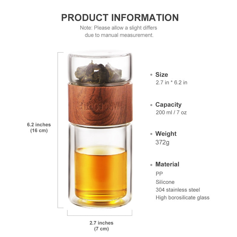 Simple Portable Glass Tea Infuser - Image 12