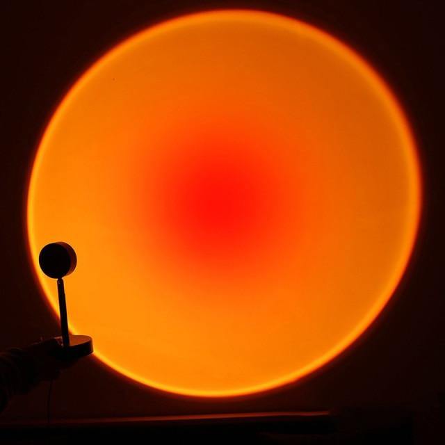 Remote Control Sunset Atmosphere LED Lamp - Image 9