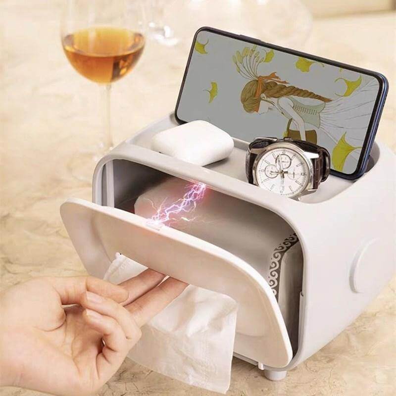 Multifunctional Phone Holder Tissue Box - Image 4