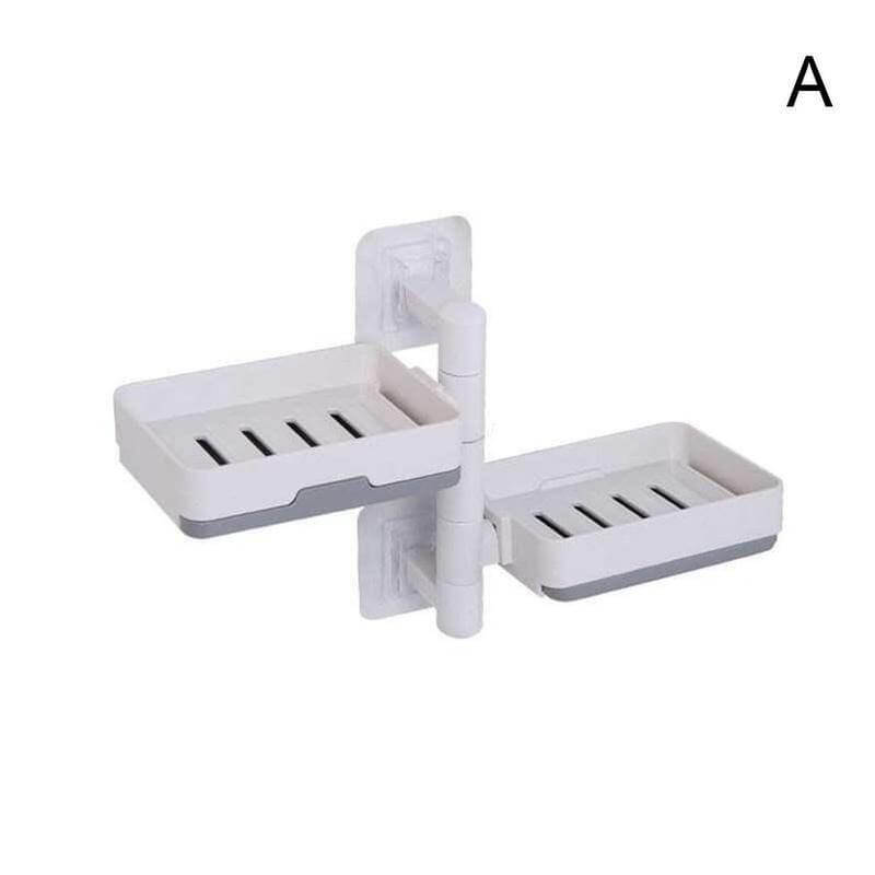 Wall-Mounted Multi Layer Rotatable Soap Holder - Image 11