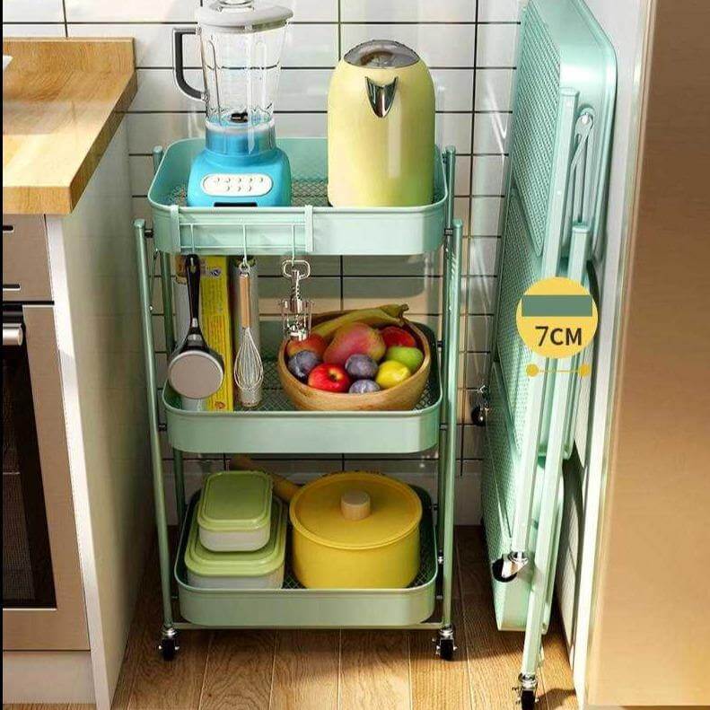 Foldable Easy Kitchen Stuff Storage Organizer - Image 2