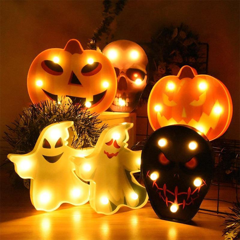 Halloween Pumpkin Decoration Led Night Lamp - Image 1