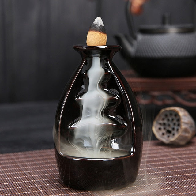 Creative Ceramic Backflow Incense Burners - Image 2