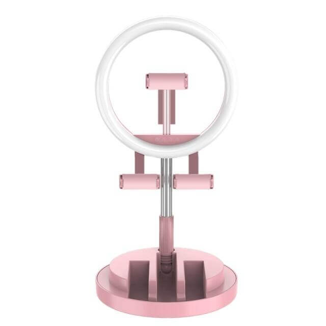 3 Modes Dimmable Foldable LED Selfie Round Light - Image 11