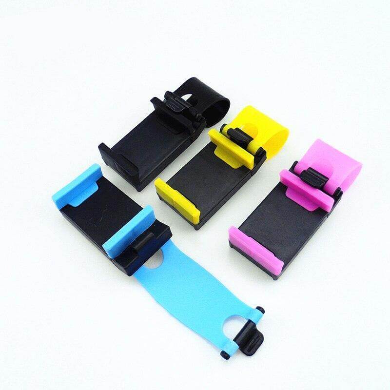 Universal Car Steering Wheel Phone Holder - Image 7