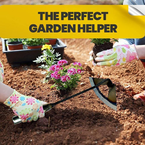 Steel Handheld Hollow Plant Shovel Rake - Image 0