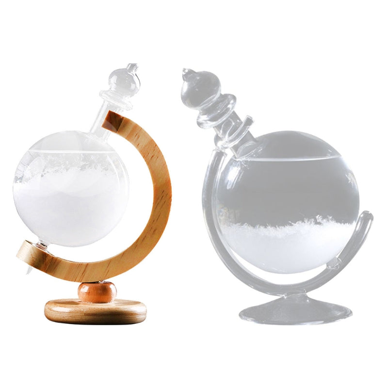 Wooden Weather Forecast Crystal Glass - Image 2