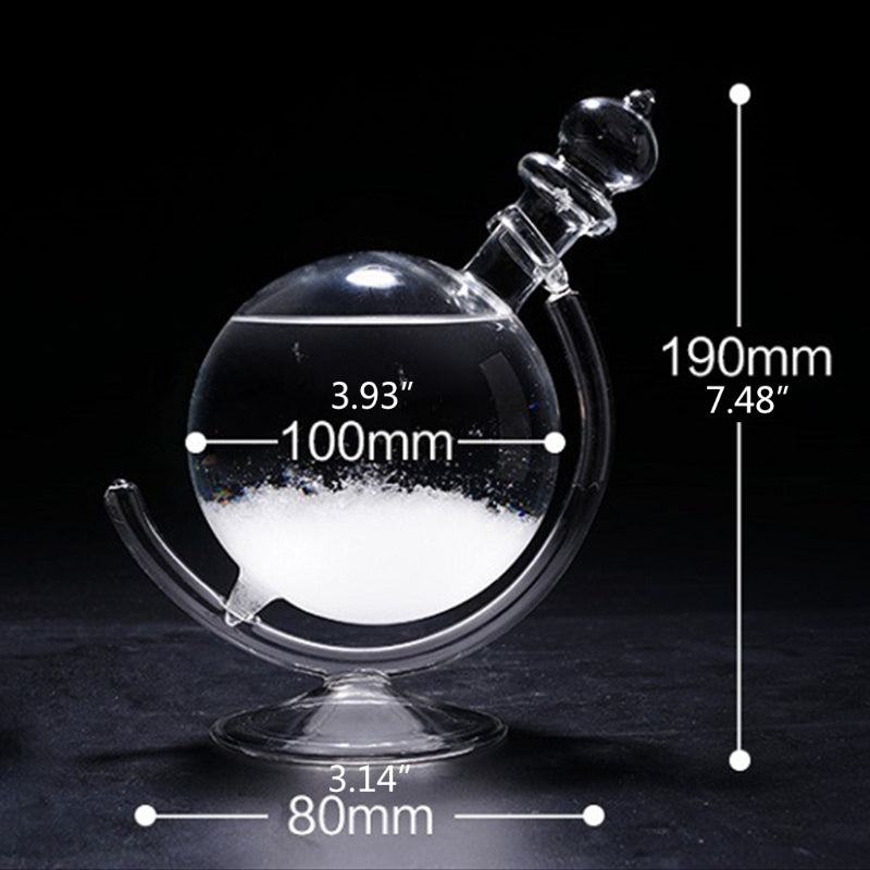 Wooden Weather Forecast Crystal Glass - Image 5