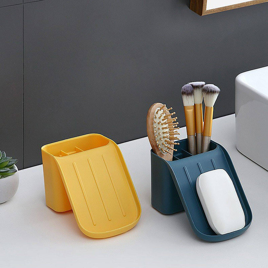 Multifunctional Smart Suction Soap Holder Rack - Image 17