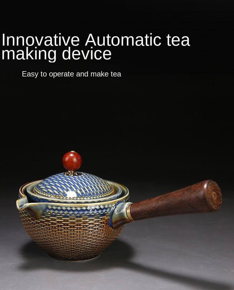 Unique Ceramic Moving Teapot Filter Set - Image 2