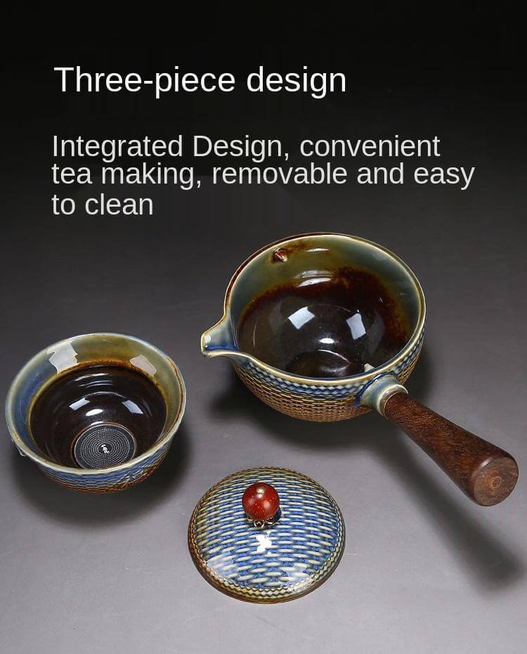 Unique Ceramic Moving Teapot Filter Set - Image 17