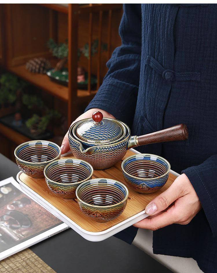 Unique Ceramic Moving Teapot Filter Set - Image 10