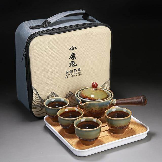 Unique Ceramic Moving Teapot Filter Set - Image 16