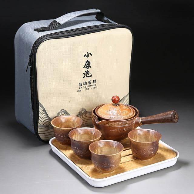 Unique Ceramic Moving Teapot Filter Set - Image 12