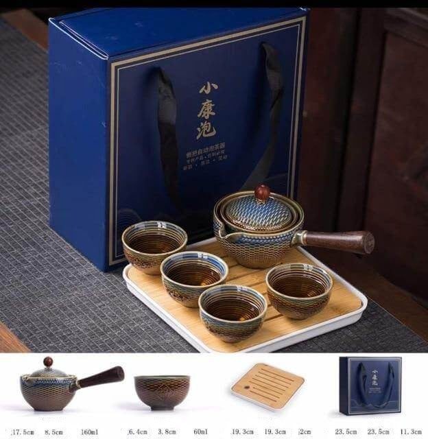 Unique Ceramic Moving Teapot Filter Set - Image 3
