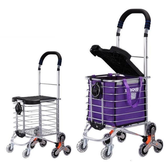 Easy Carry Climbing Wheeled Shopping Cart - Image 8