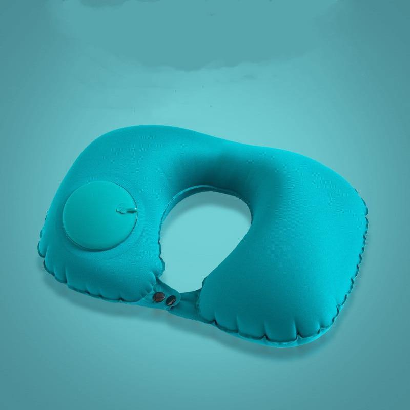 Inflatable Portable Comfy Travel Neck Pillow - Image 6