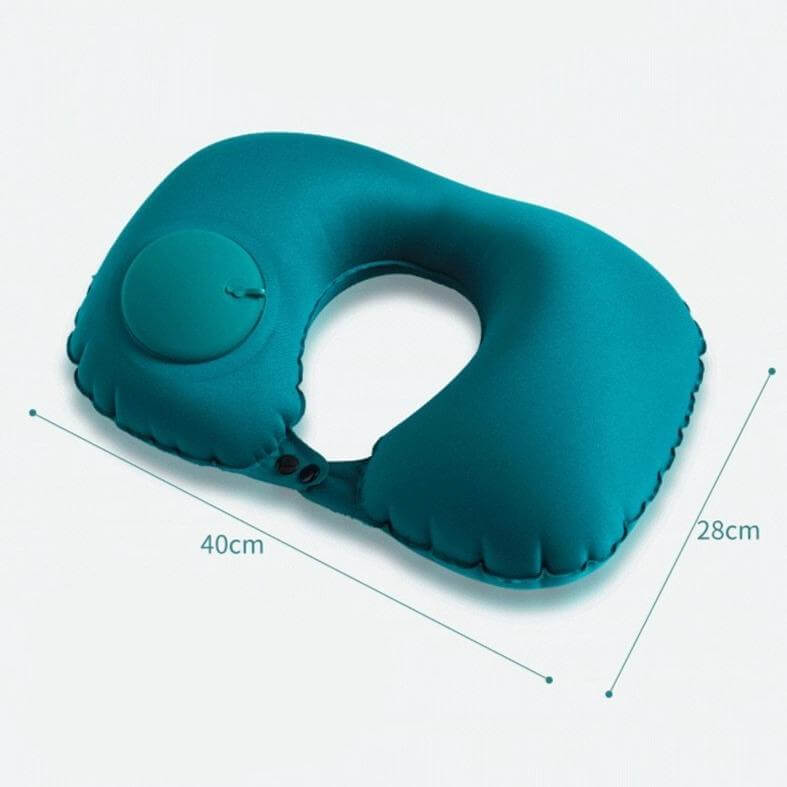 Inflatable Portable Comfy Travel Neck Pillow - Image 8