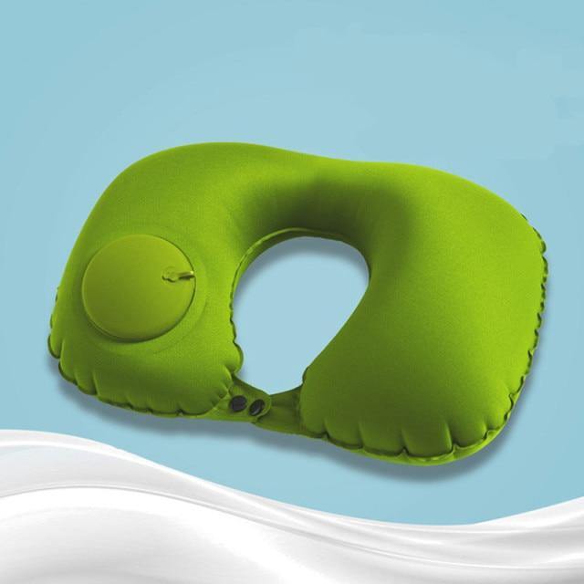 Inflatable Portable Comfy Travel Neck Pillow - Image 17