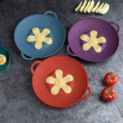 No Spill Anti Overflow Pot Cooking Lid - Image 0