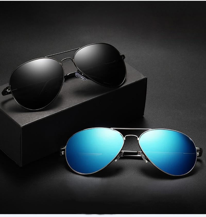 Luxury Polarized Aviator Sunglasses - Image 0