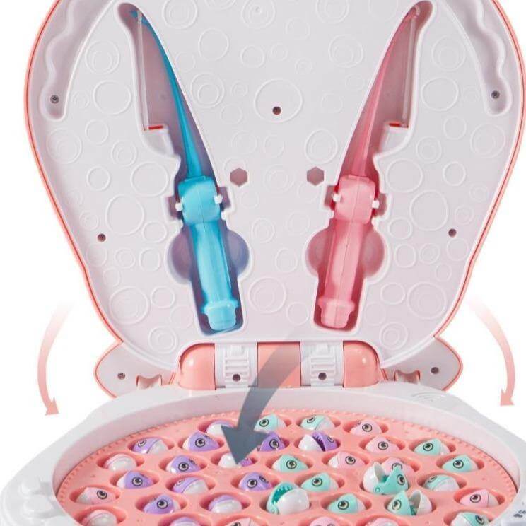 4in1 Magnetic Kids Fishing Game Educational Toy - Image 5