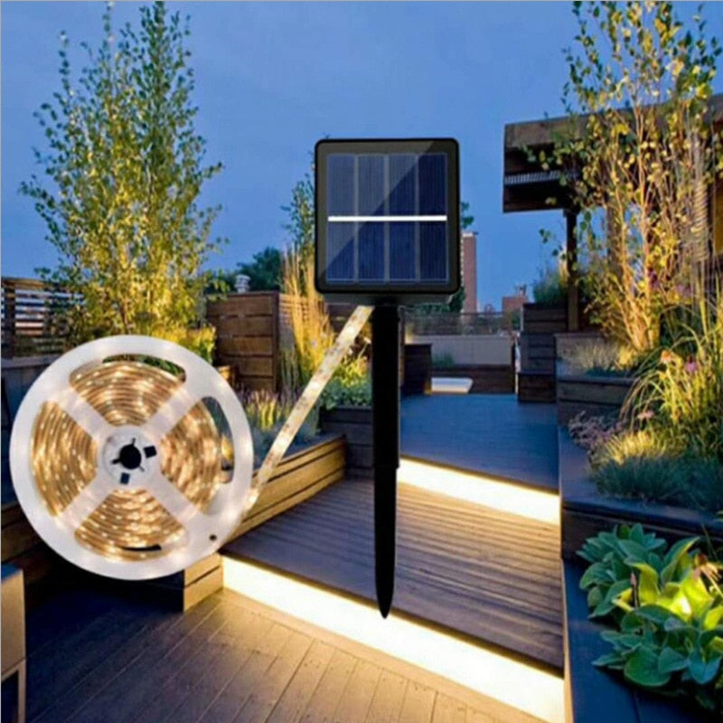 Solar Powered Garden LED Strip Light - Image 2