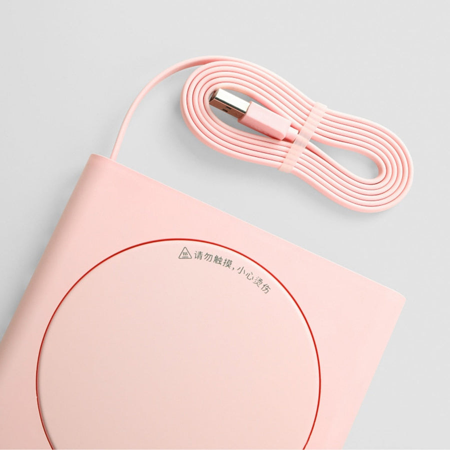 Mini USB Mug Warmer Coasters - Image 2