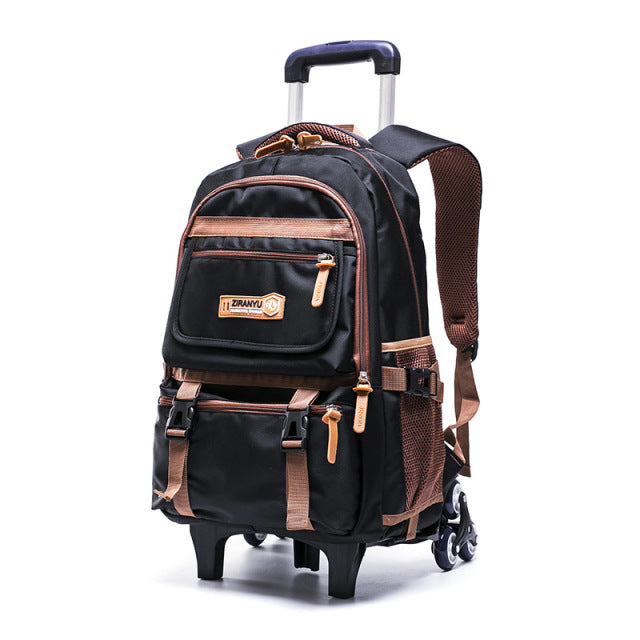 Creative Trolley Travel Waterproof Backpack - Image 5