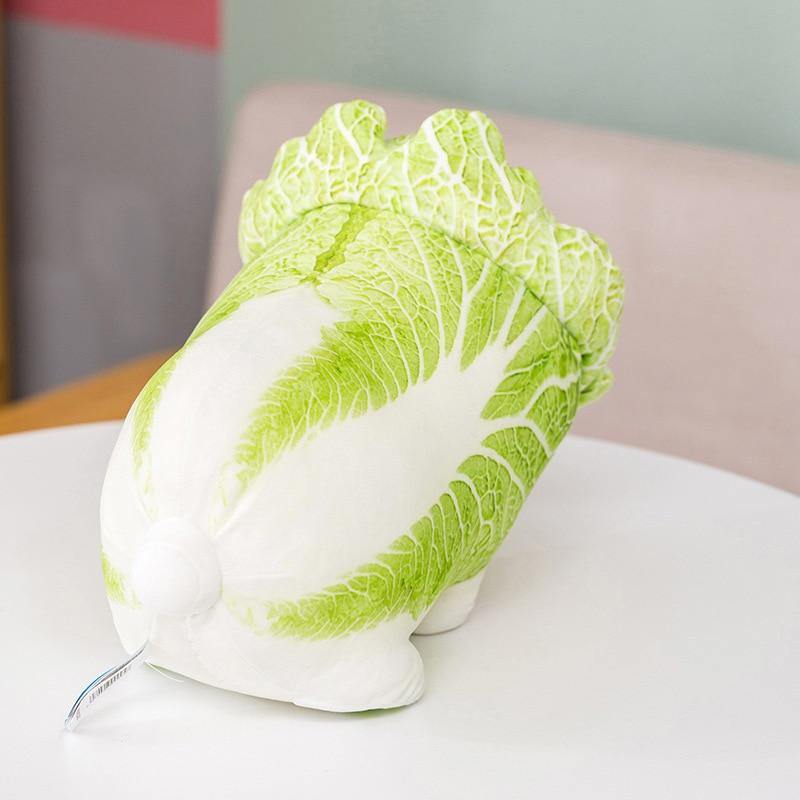 Cute Vegetable Cabbage Stuffed Dog Pillow - Image 1