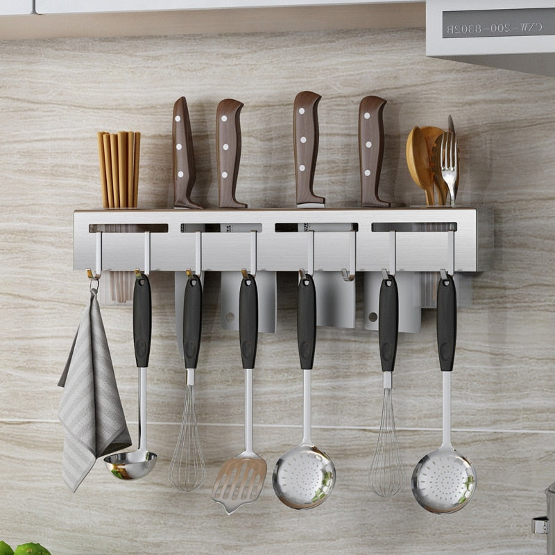 Punch-free Kitchen Tableware Storage Rack - Image 2