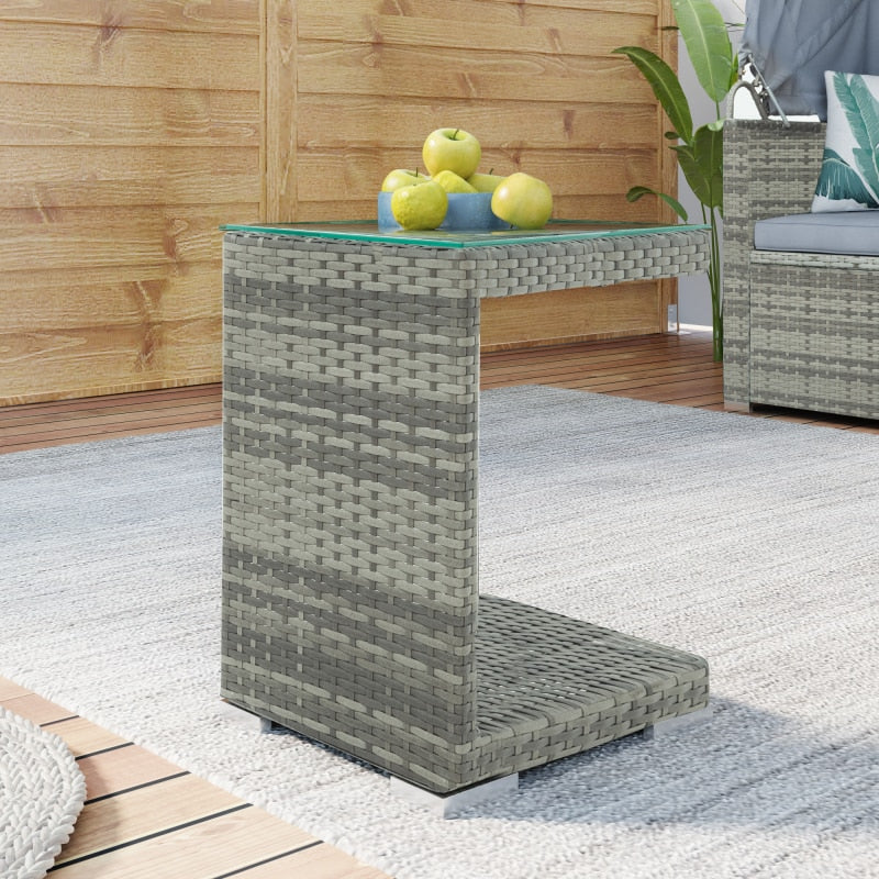 Sectional Canopy Daybed Outdoor Furniture Set - Image 5
