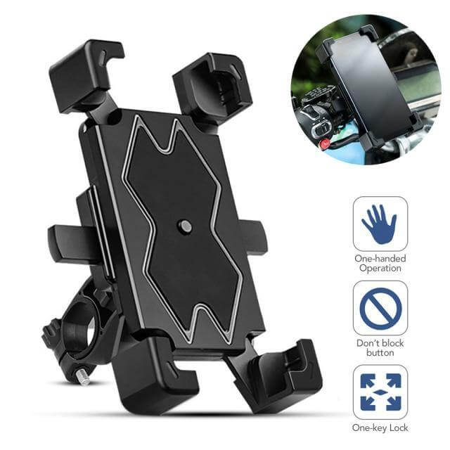 Adjustable 360 Automatic Bike Phone Holder - Image 13