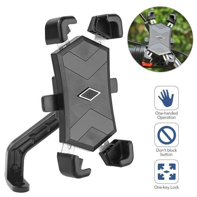 Adjustable 360 Automatic Bike Phone Holder - Image 10
