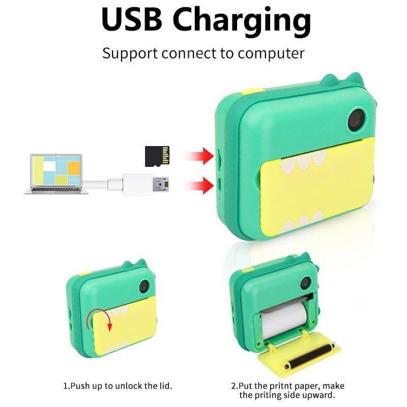 Pastel Instant Print Digital Camera Printer - Image 3