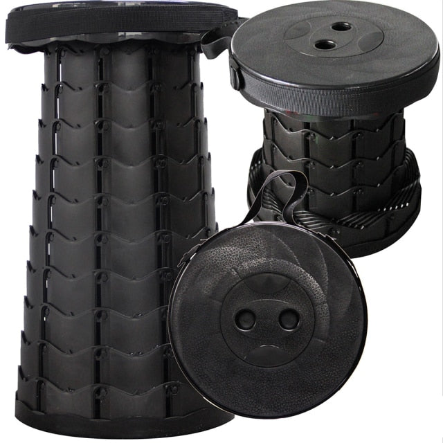 Foldable Retractable Travel Hiking Stool - Image 9