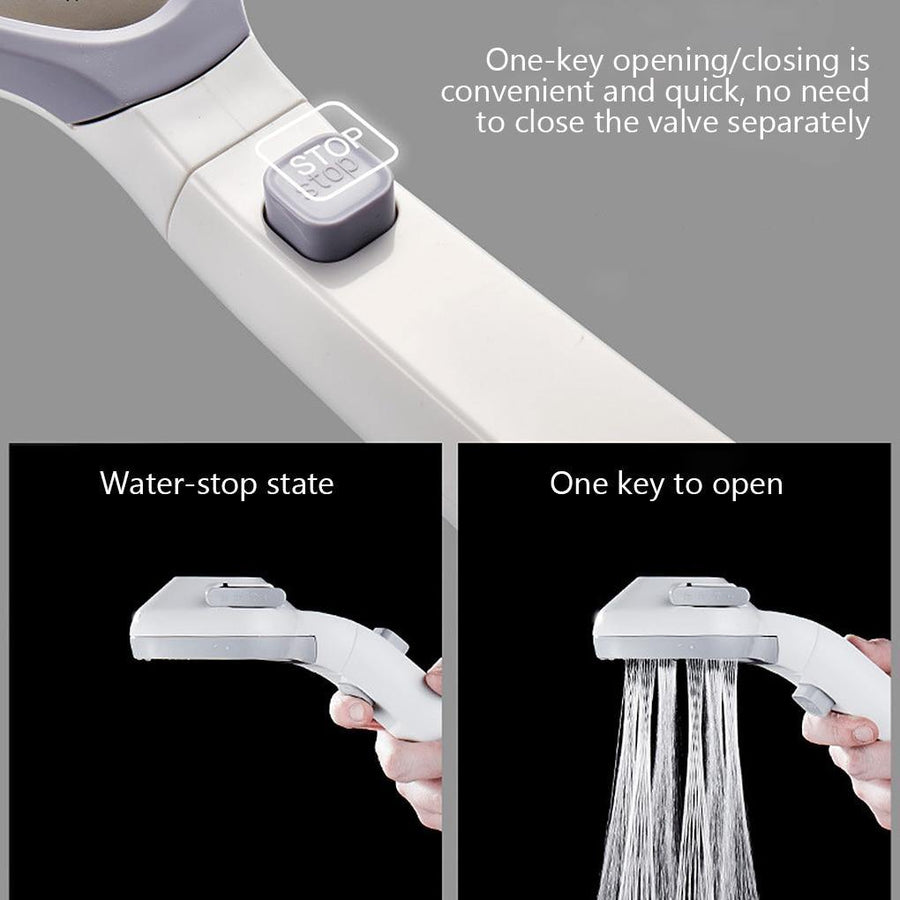 High Pressure Adjustable Rain Shower Head - Image 1