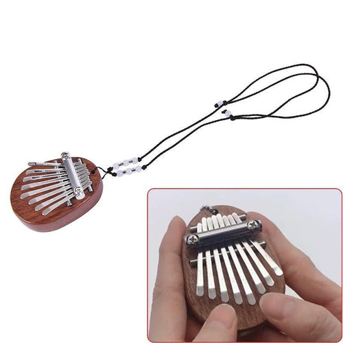 Wooden Mini 8 Keys Pocket Kalimba - Image 0