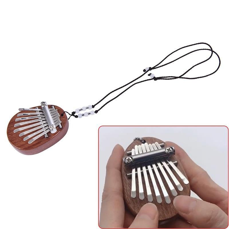 Wooden Mini 8 Keys Pocket Kalimba - Image 0
