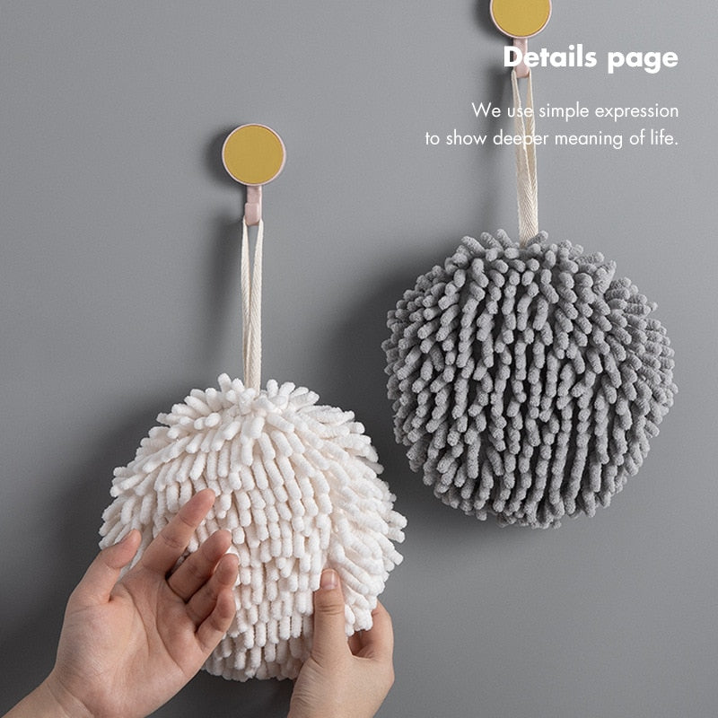 Super Absorbent Thick Soft Hand Towel Ball - Image 2