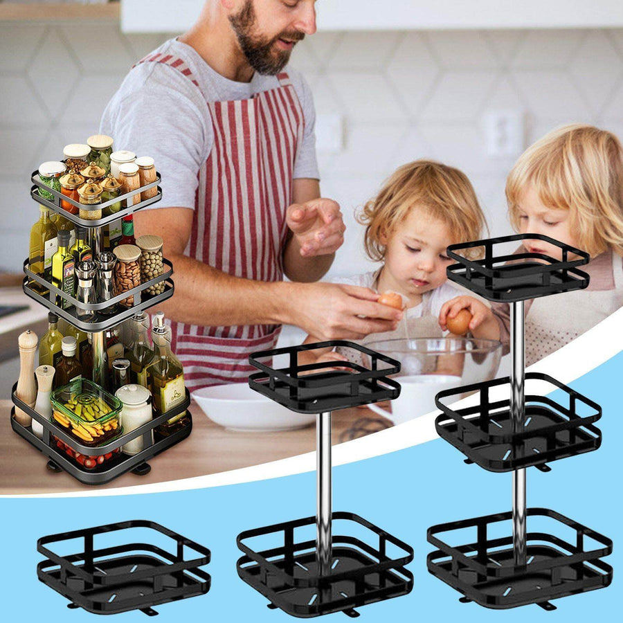 360 Rotating Kitchen Spice Storage Rack - Image 5